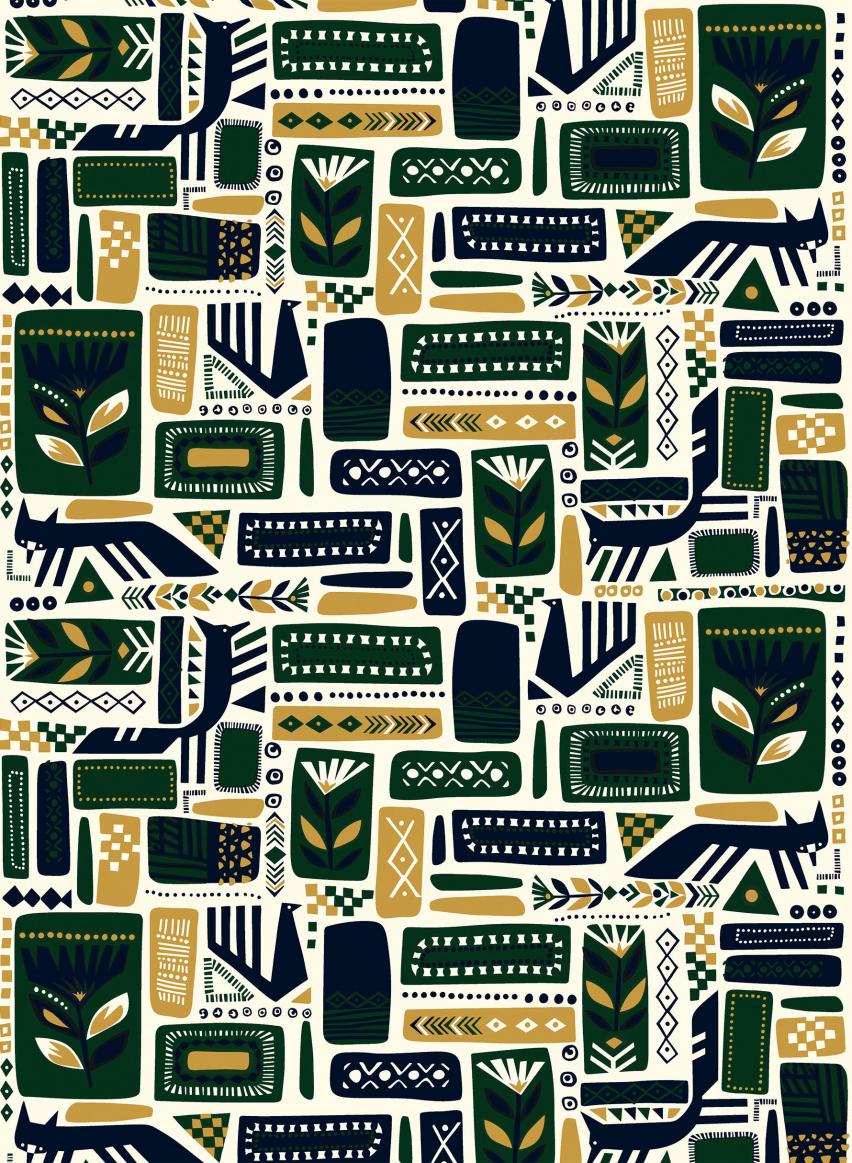 Svaale コットンファブリック シーズン ファブリック Marimekko マリメッコ 日本公式オンラインストア