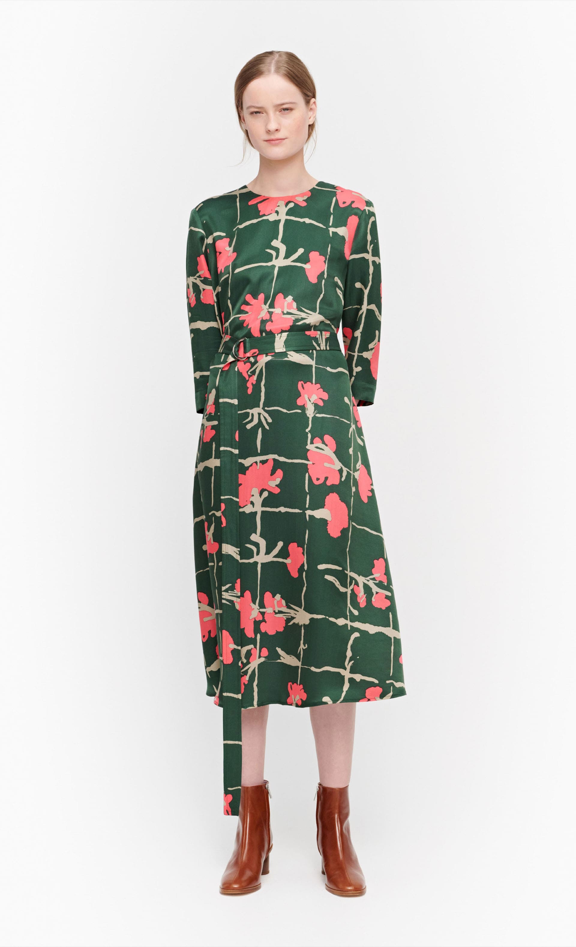 Kahlaamo Ruutukukka ワンピース Satu Maaranen Marimekko マリメッコ 日本公式オンラインストア