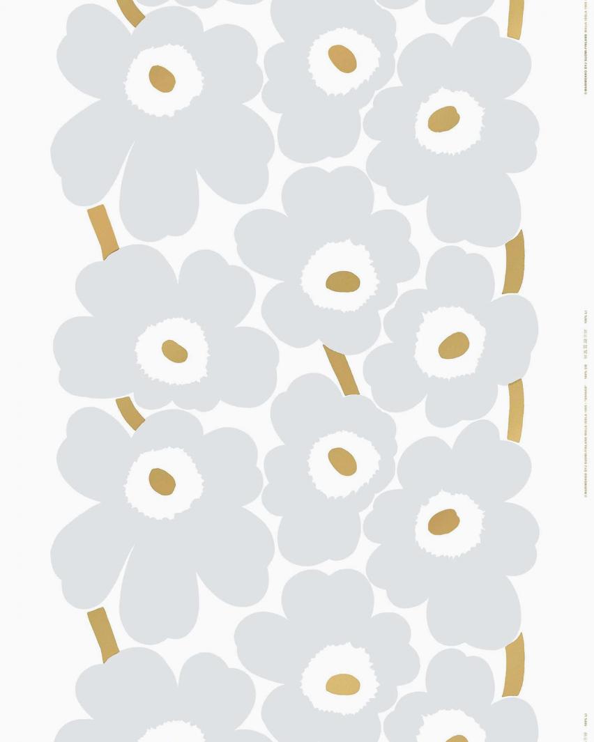 Unikko Metal Hw サテンファブリック New Collection Marimekko マリメッコ 日本公式オンラインストア