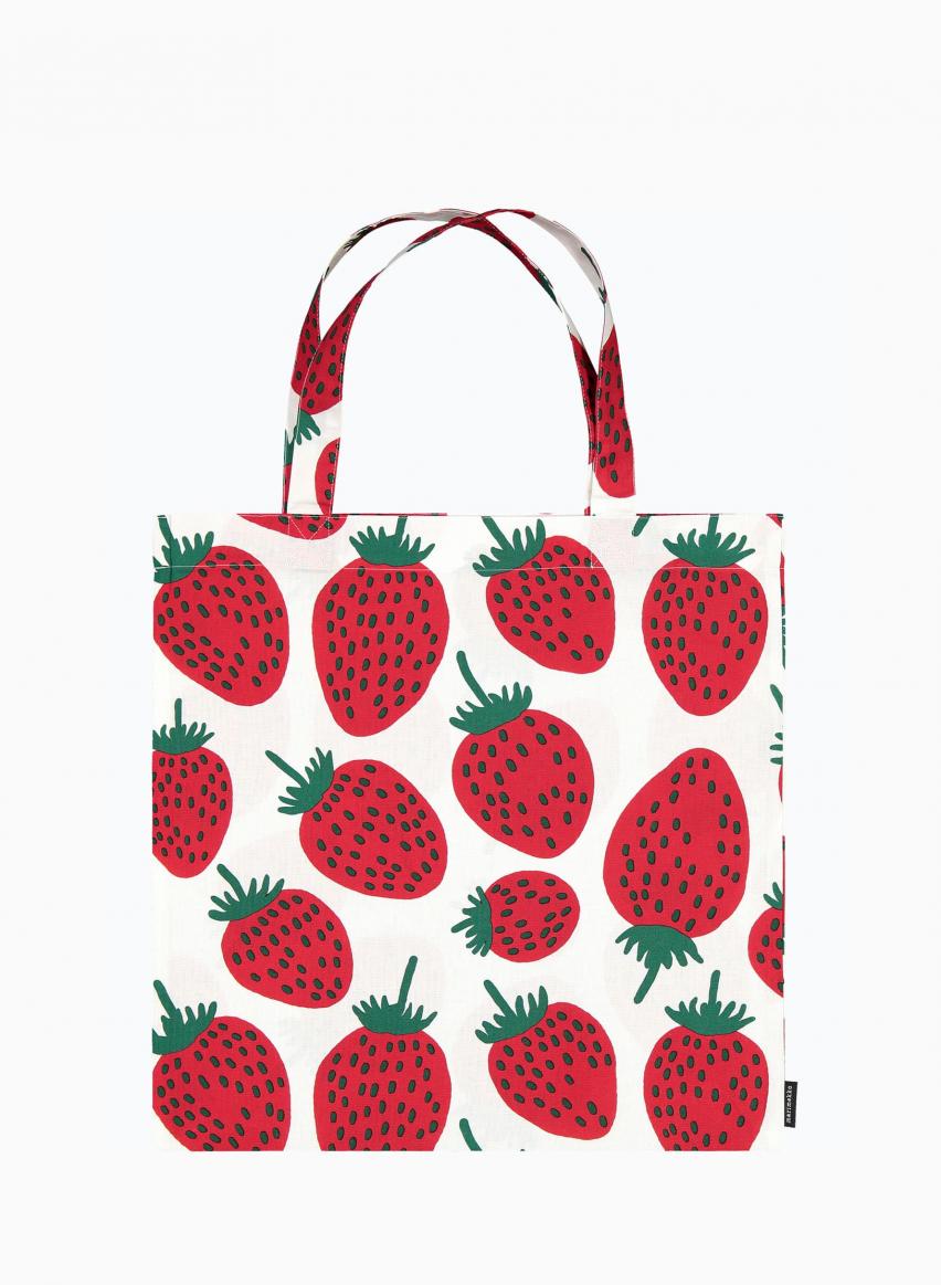 Pieni Mansikka ファブリックバッグ トートバッグ バッグ Marimekko マリメッコ 日本公式オンラインストア Pieni Mansikka ファブリックバッグ トートバッグ バッグ Marimekko マリメッコ 日本公式オンラインストア