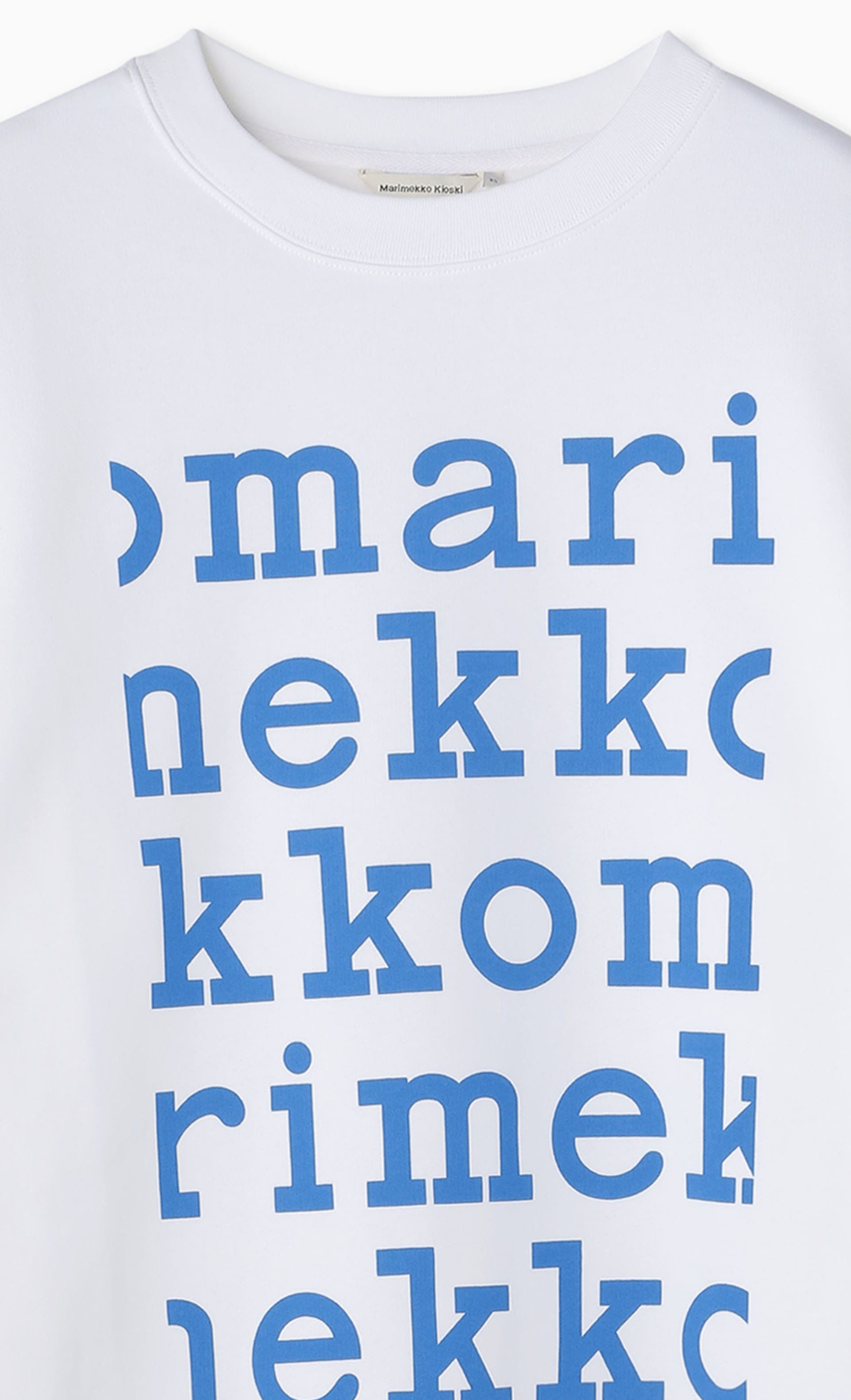 マリメッコ◯ひまわりノースリーブチュニックガーゼ⭐︎青★Himavari Marimekko（マリメッコ）日本公式オンラインストア