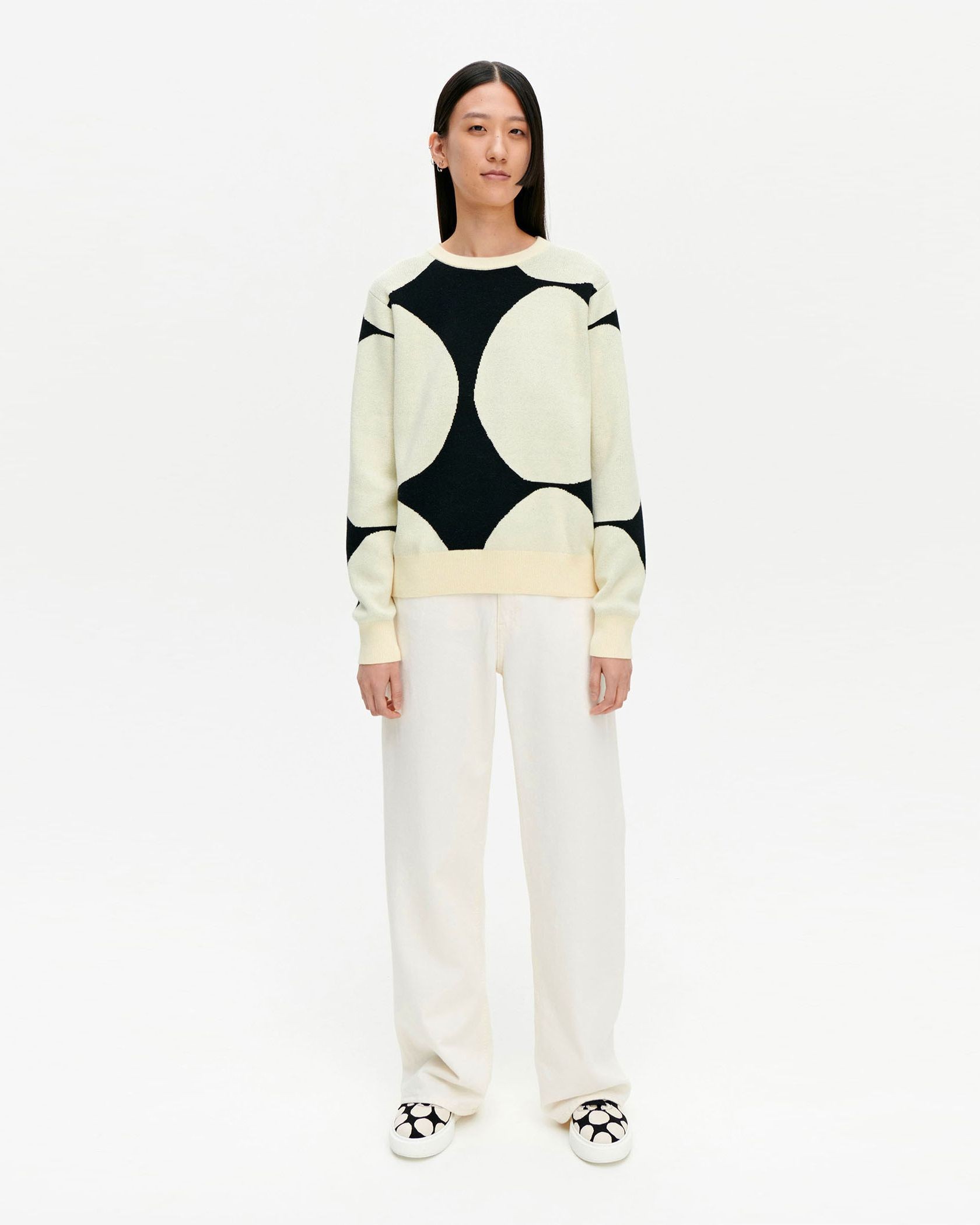 ✝最終‼️（大幅値下げ‼）マリメッコ ウニッコ✖️ブラックリバーシブルスカート marimekko（マリメッコ）の「Unikko / Myy skirt（スカート