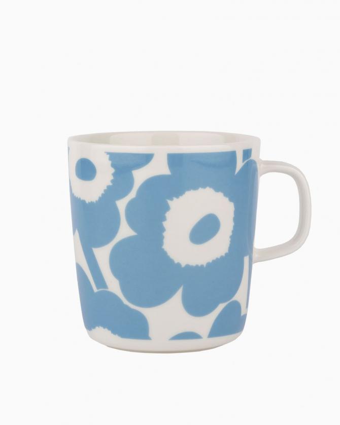 マリメッコ【marimekko】Tiiliskivi　マグカップ　プレート　水色 Tiiliskivi マグカップ 250ml〈Members Week対象〉 | Armi Ratia