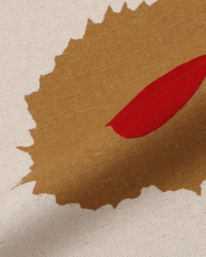 Unikko コットンリネンファブリック