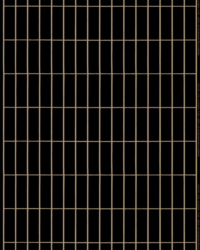 TIILISKIVI METAL コットンサテンファブリック