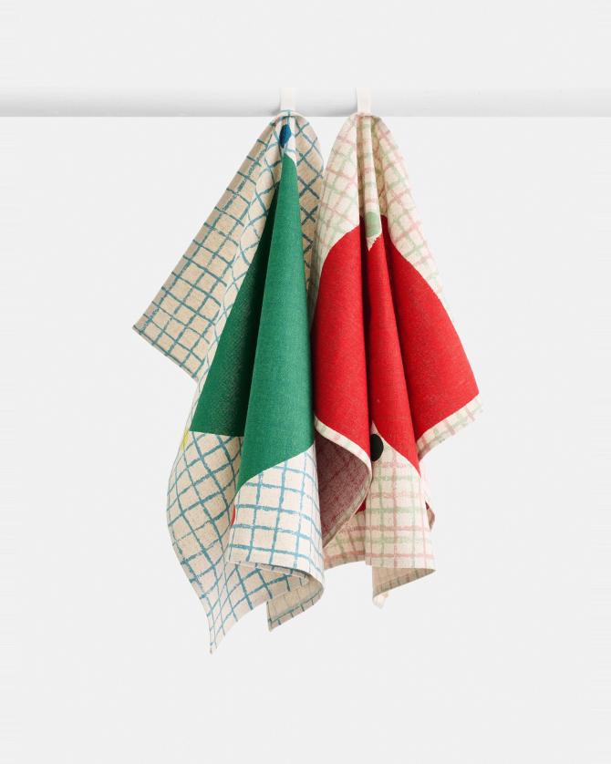 【先行受注】Kalendi & Losange キッチンタオルセット＜9月上旬お届け予定＞