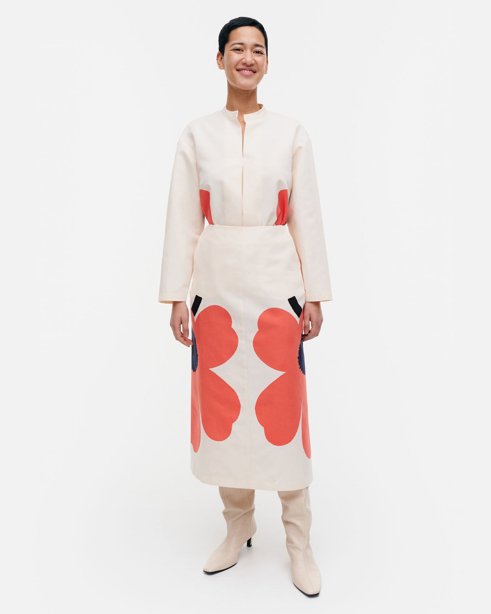 Kaksi Heijastus Unikko スカート