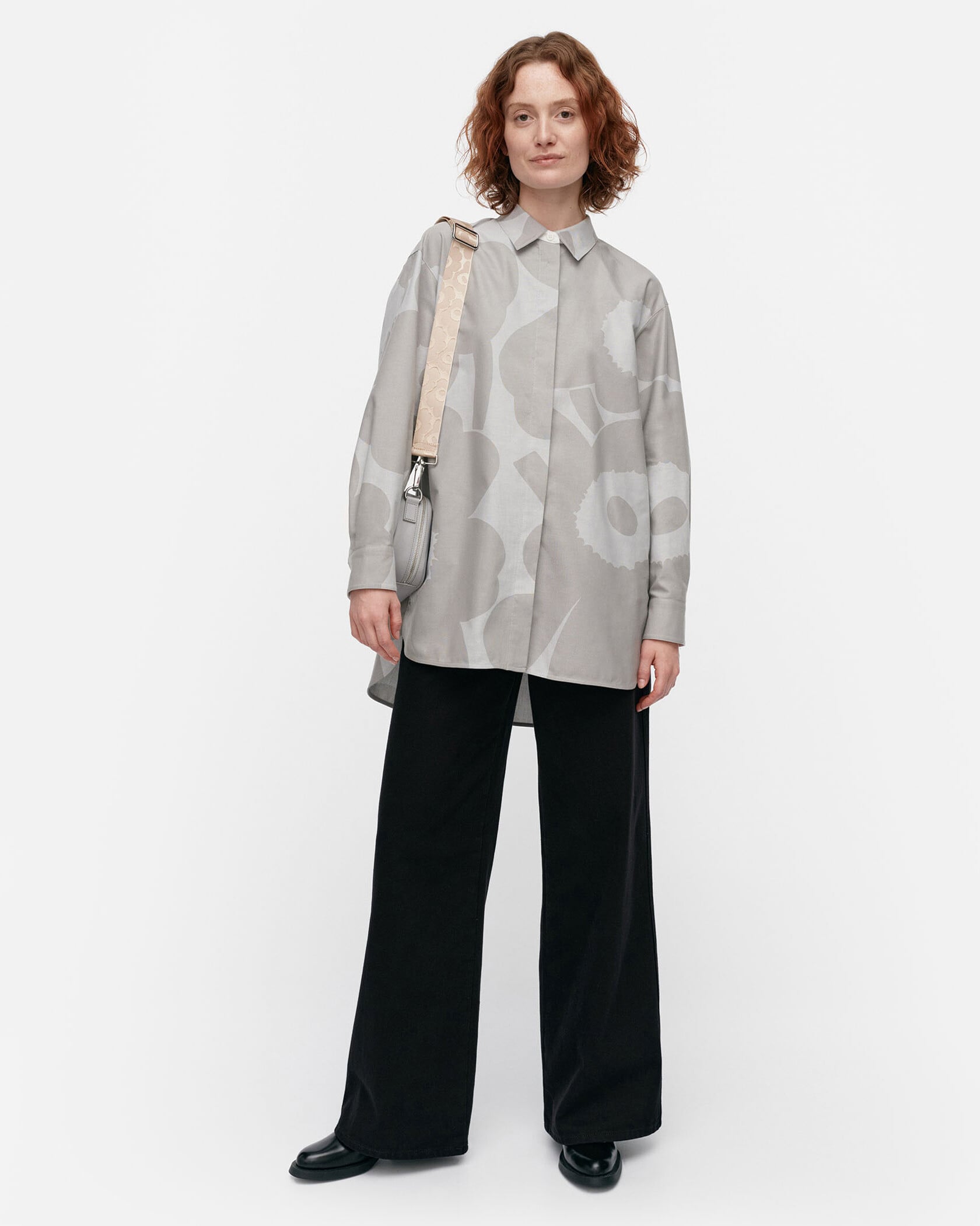 Ruoste Unikko シャツ | Maija Isola | Marimekko (マリメッコ) 日本 