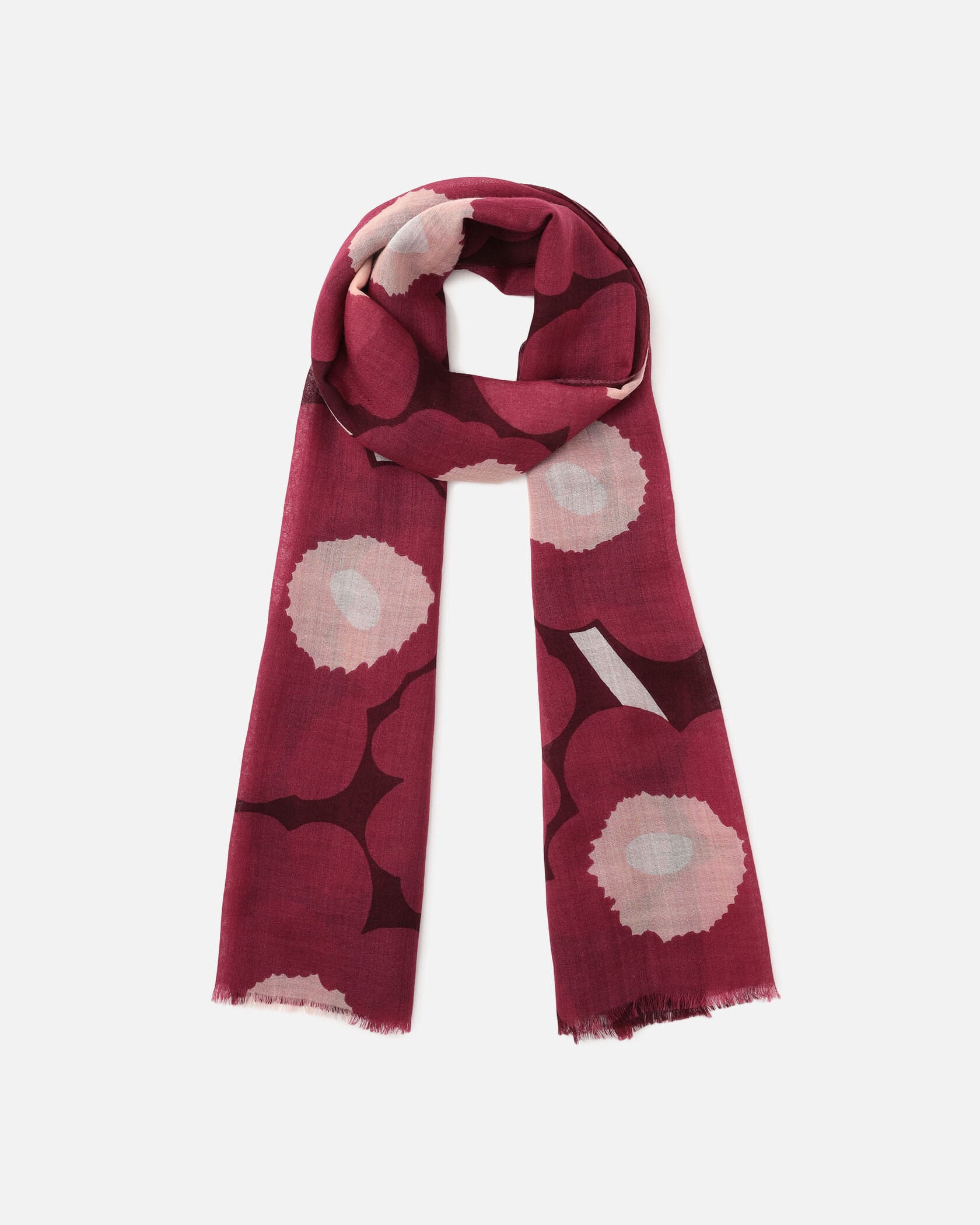 marimekko マリメッコ ショール ストール ウニッコ ピンク マリメッコ ウニッコピンクストール