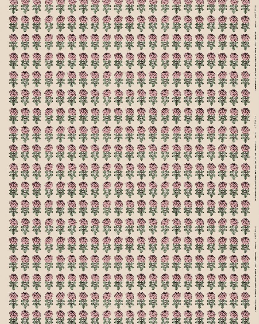 ピンク×オフホワイト