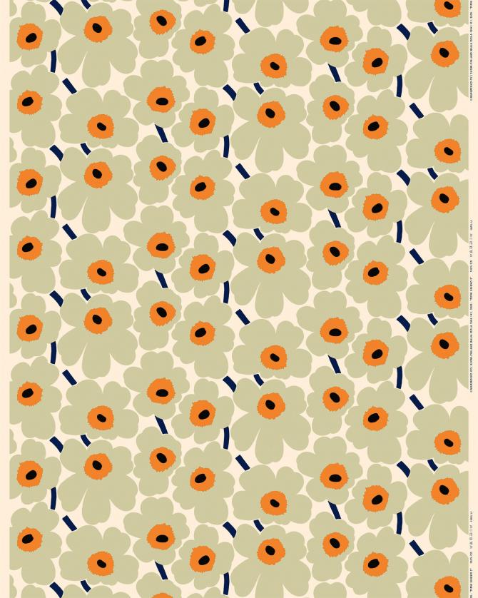 Pieni Unikko 2 コットンファブリック