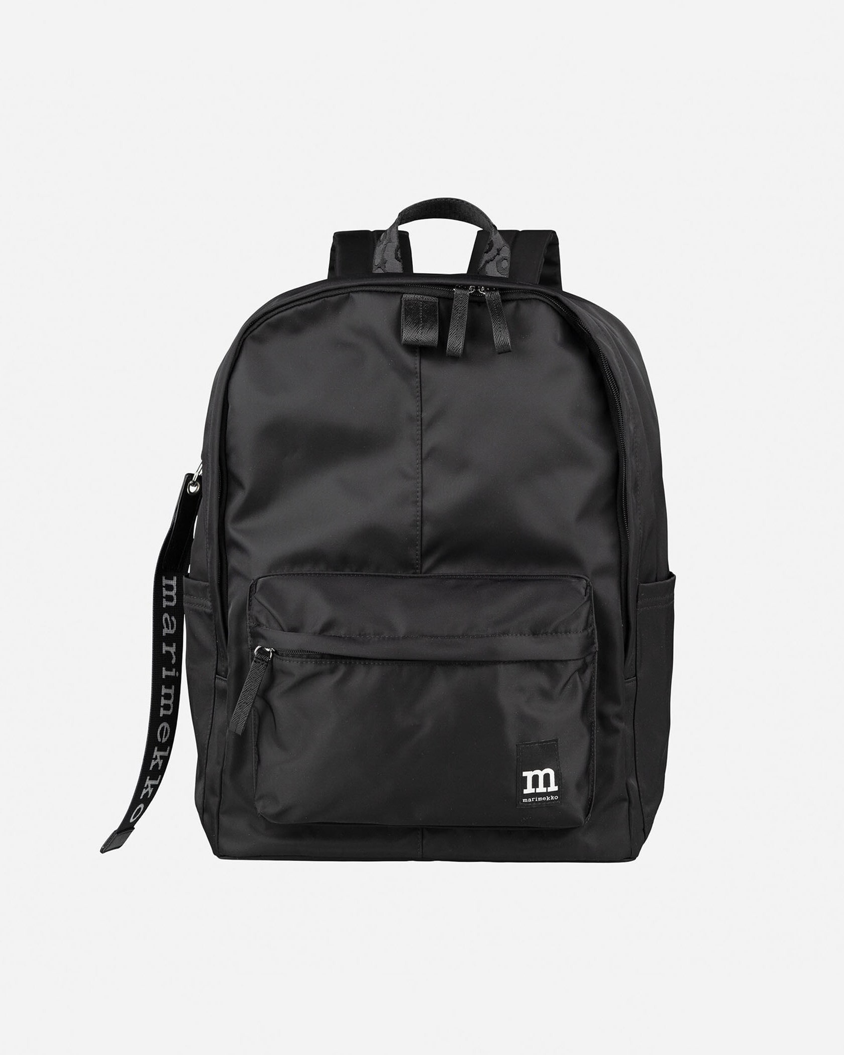 Zip Top Backpack Solid バックパック