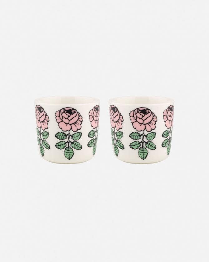 【日本限定】Vihkiruusu コーヒーカップセット（ハンドルなし） 200ml