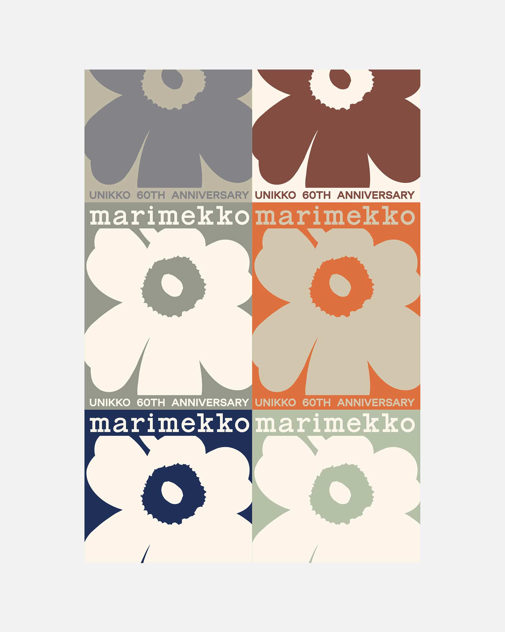 Unikko 60th Anniversary ポスター 70×100㎝