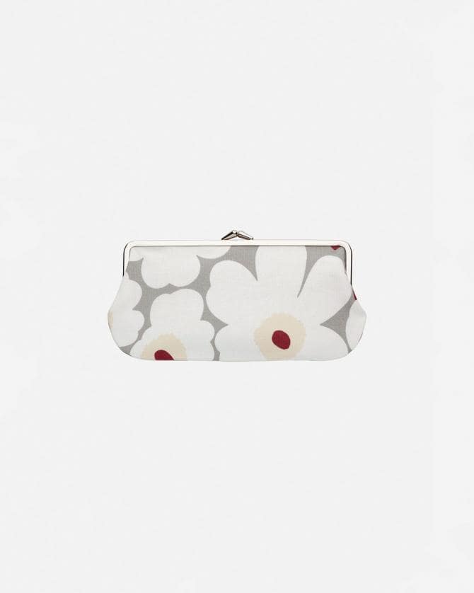 Mini Unikko Silmalasikukkaro がま口ポーチ