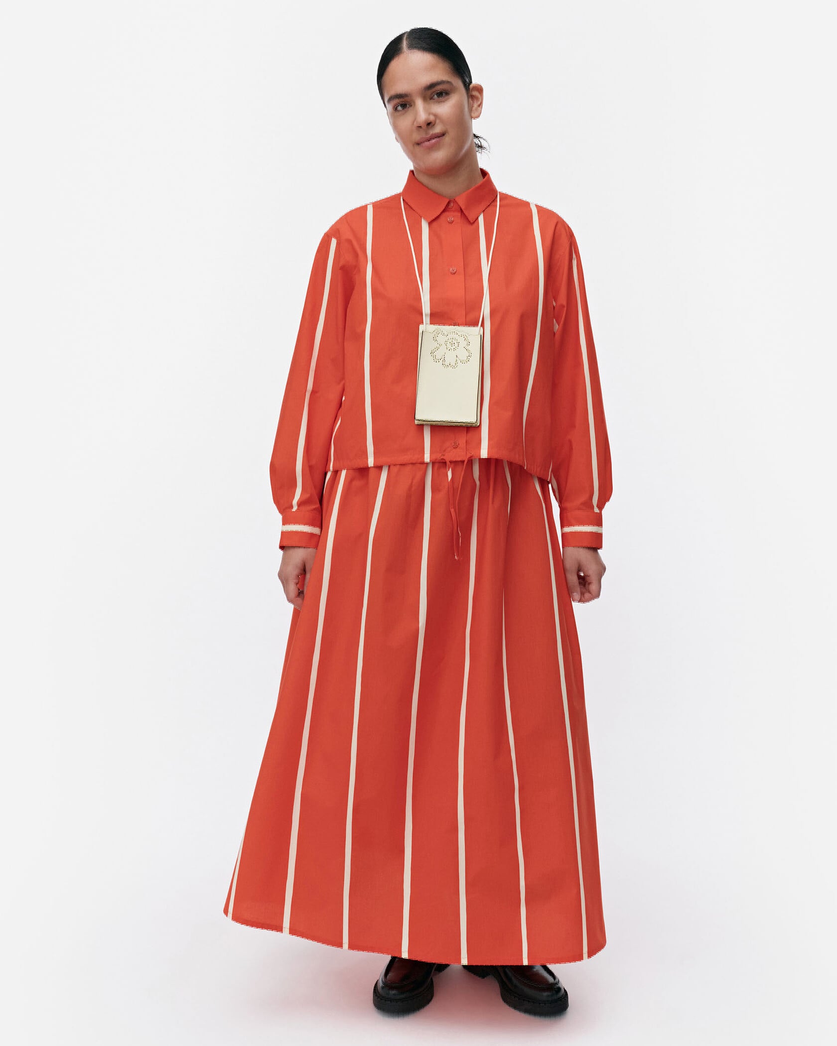 【marimekko】Buklee Puhveli コットン スカート Buklee Puhveli スカート | Maija Isola | Marimekko