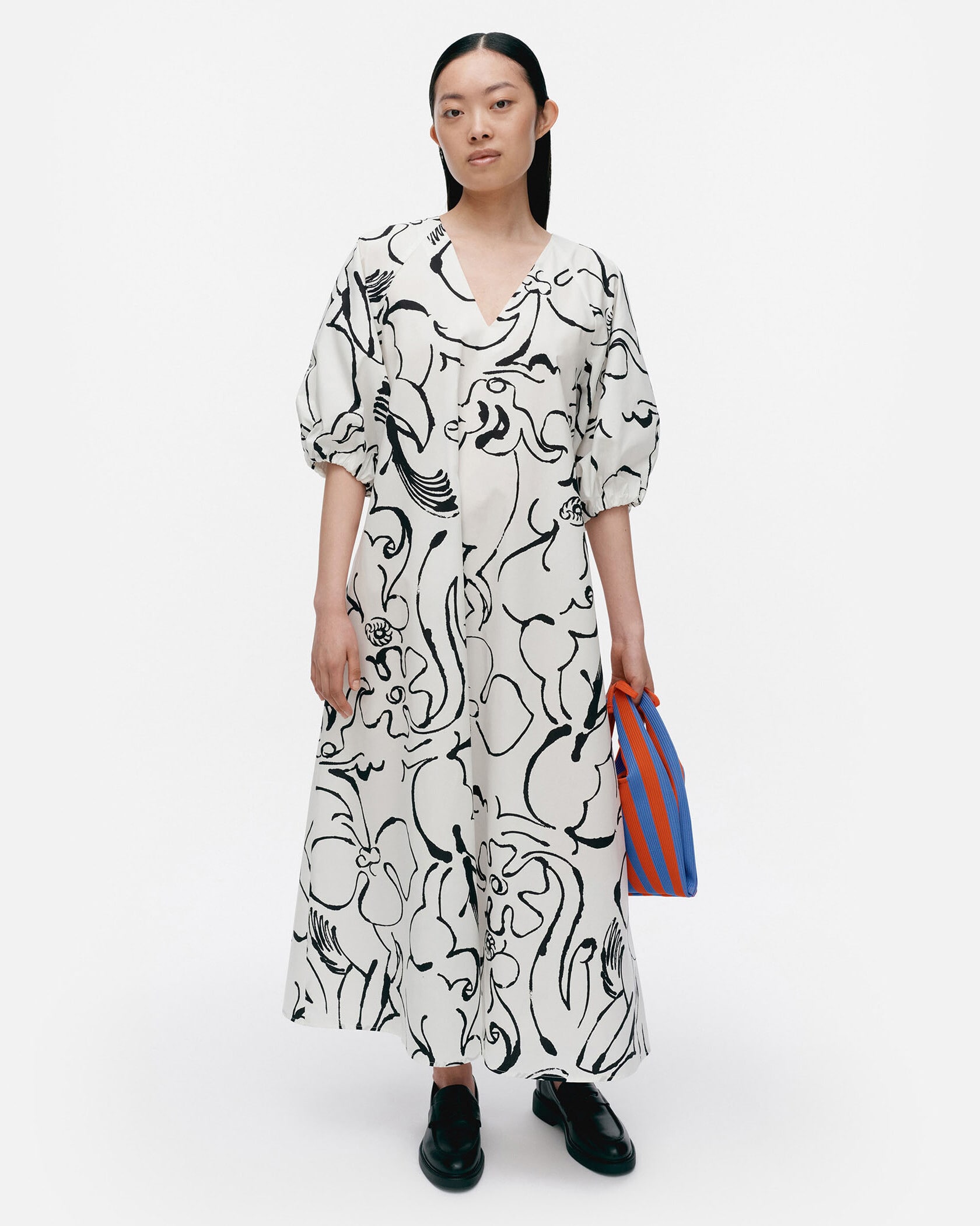 22AW】marimekko マリメッコ/ Lauga Pieni Melooni ワンピース
