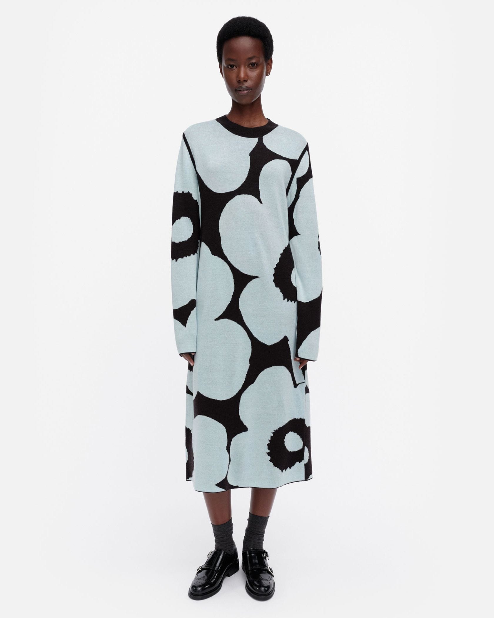 Ennallaan Unikko ニットワンピース