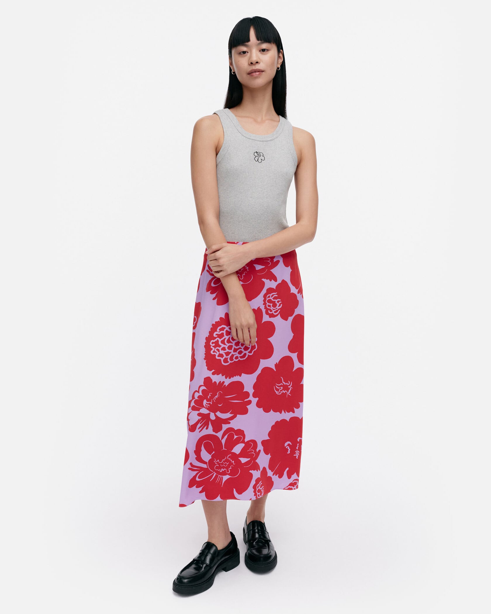 Sivellys Pioni ニットスカート | Maija Isola | Marimekko