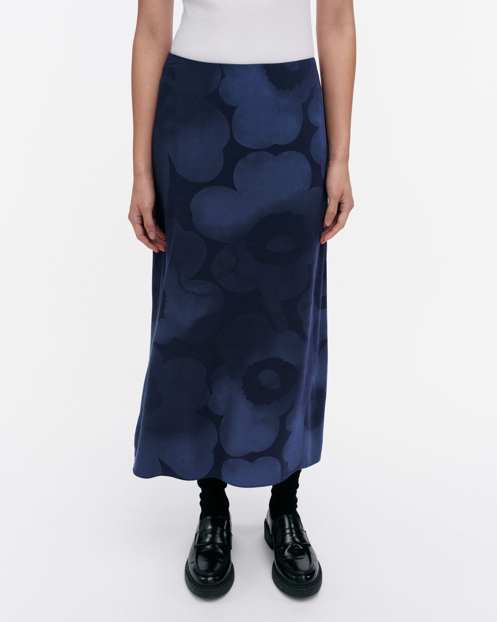 marimekko :: マリメッコ スカート Korkeat Akvarelli Unikko スカート | Maija Isola | Marimekko