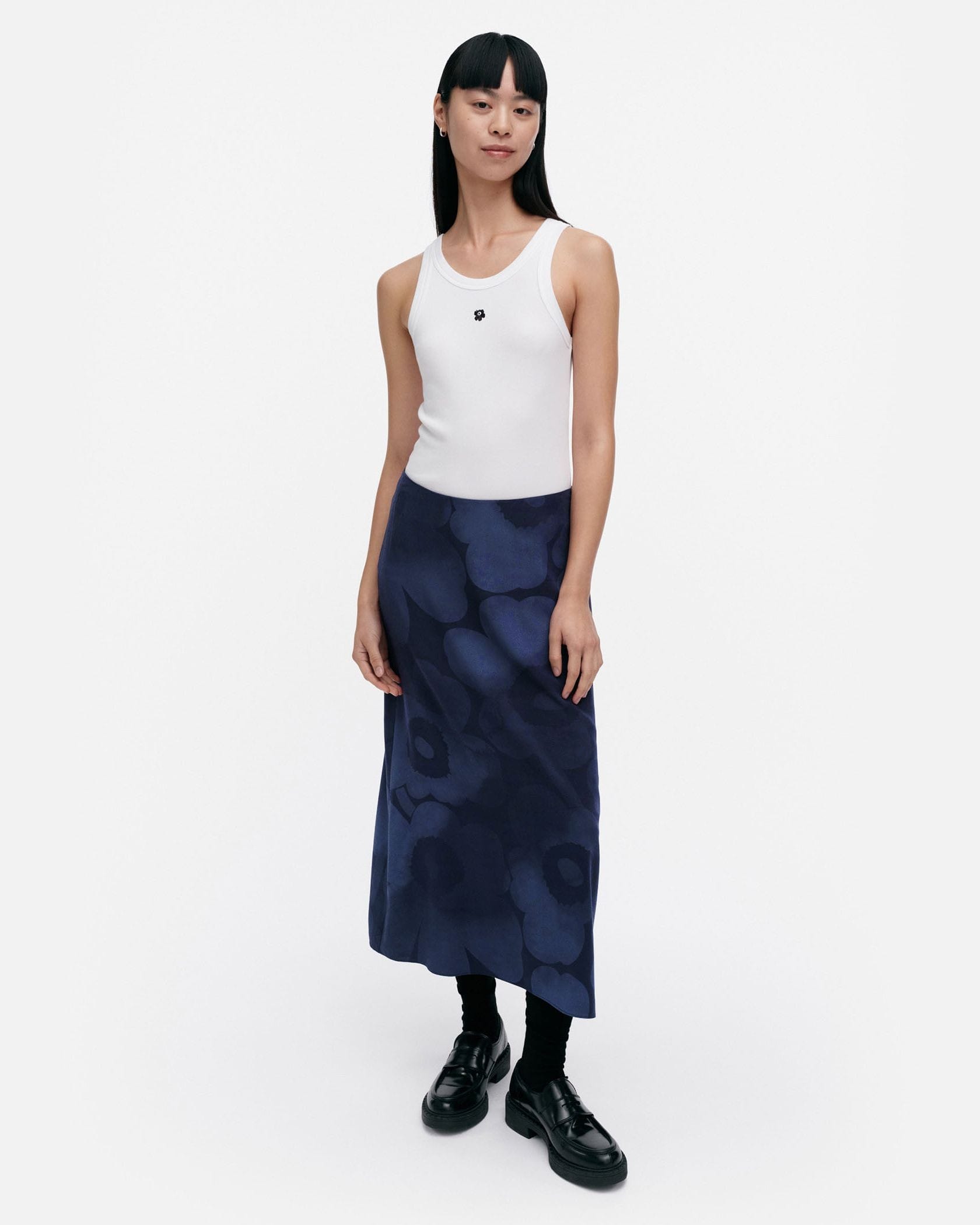 Korkeat Akvarelli Unikko スカート