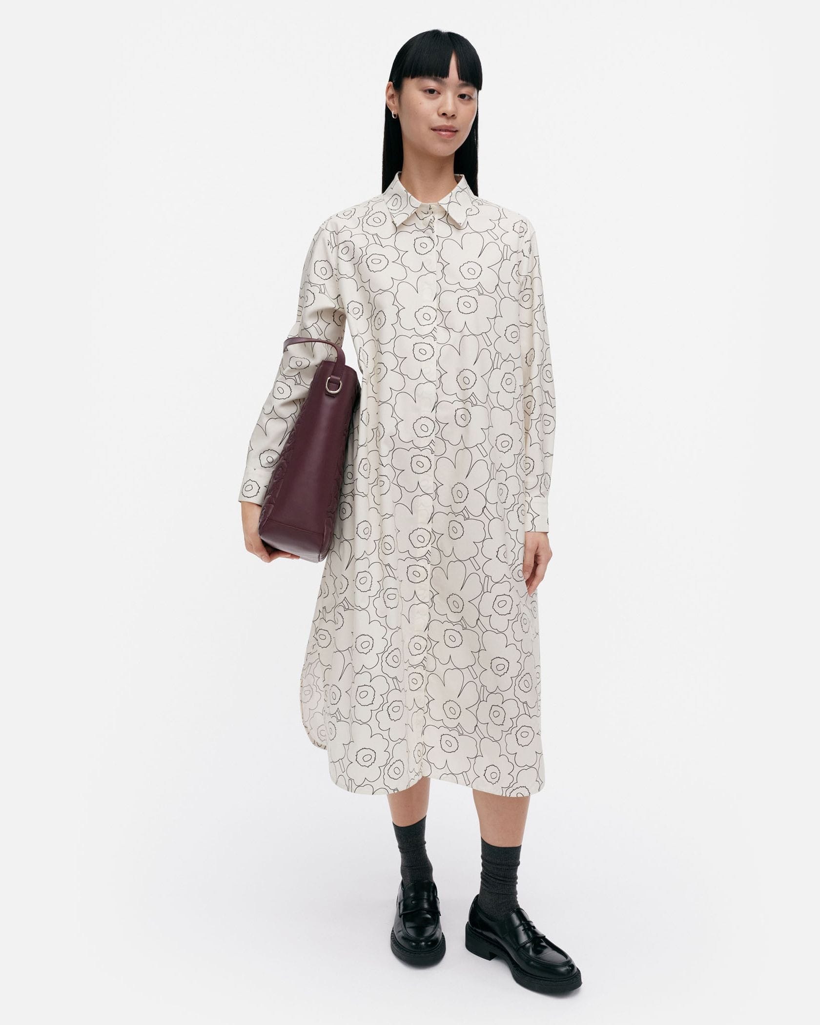 Runoelma Piirto Unikko ワンピース | Maija Isola | Marimekko