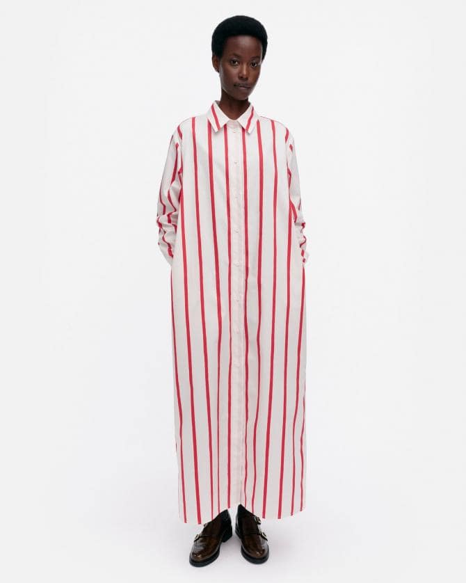 【2025AW】marimekko マリメッコ/ Muovata Puhveli ワンピース オンラインストア限定】Muovata Puhveli ワンピース | Maija