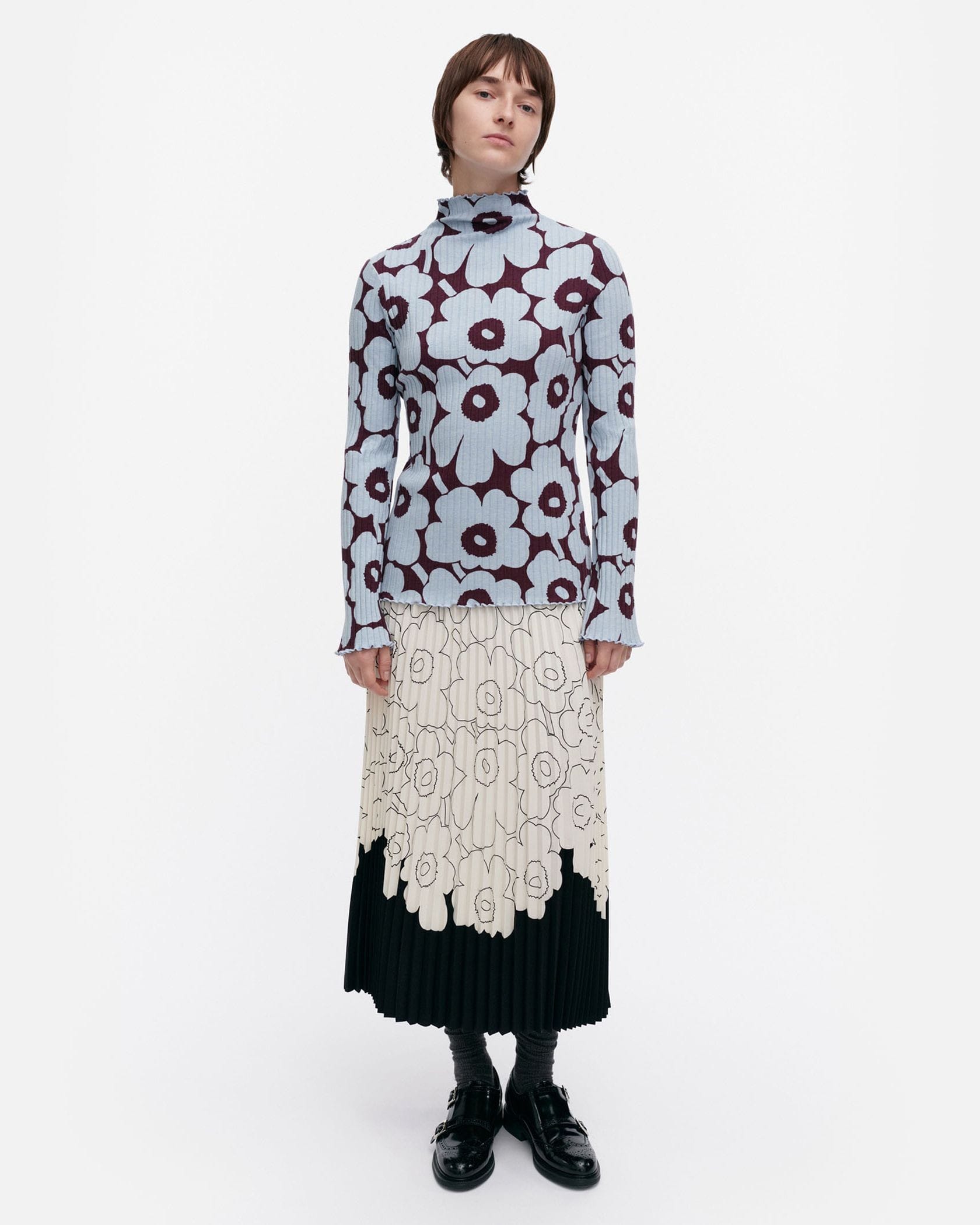 マリメッコ Sesonki Unikko ニット ウニッコ　コットンセーター Sesonki Unikko ニット | Maija Isola | Marimekko (マリメッコ