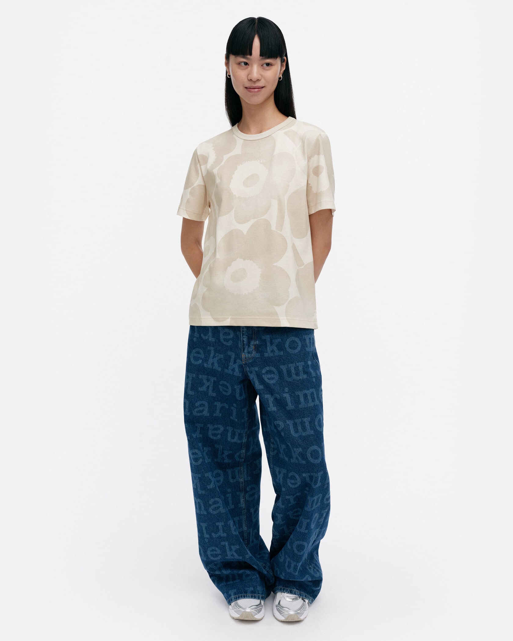 【2025AW】マリメッコ/ Erna Akvarelli Unikko Tシャツ Erna Akvarelli Unikko Tシャツ | Maija Isola | Marimekko