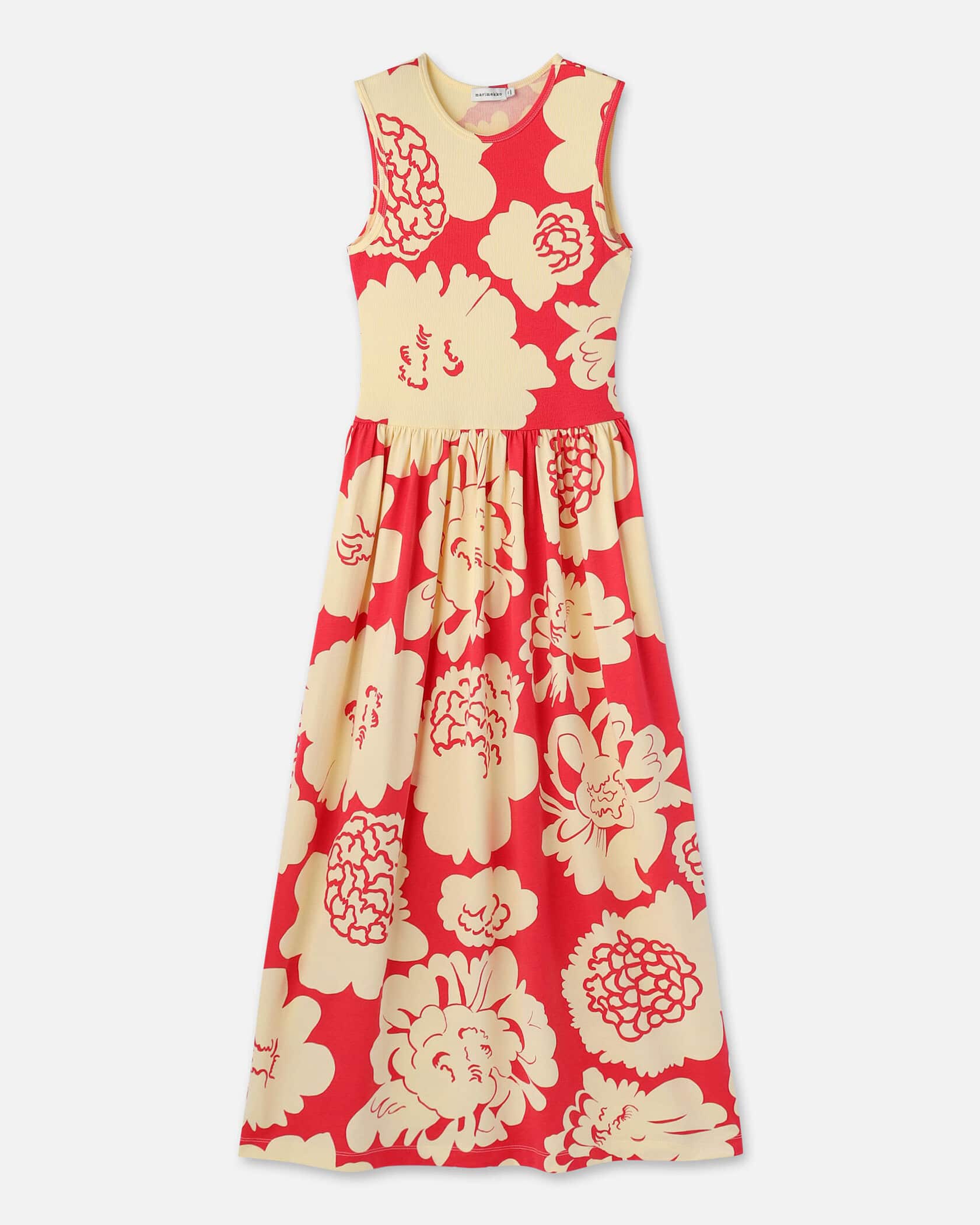 marimekko - Siluetti Pioni ワンピース 一部店舗・オンラインストア限定】Sh Drapee Pioni ワンピース
