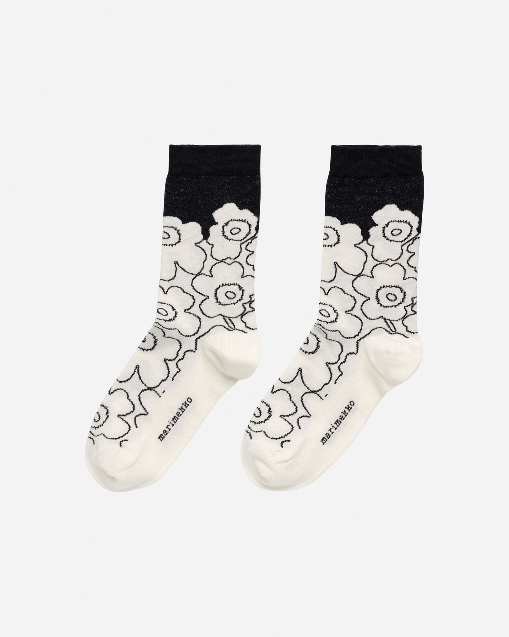 Linjaus Piirto Unikko ソックス
