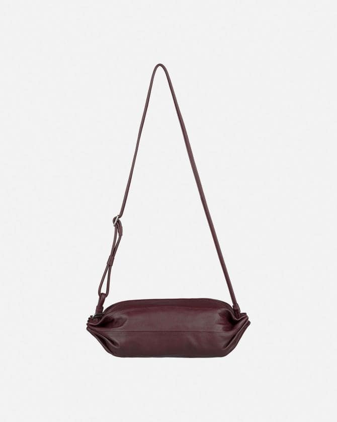 美品マリメッコ　pixie ボディバック　レザー Marimekko マリメッコ Pixie ショルダーバッグ