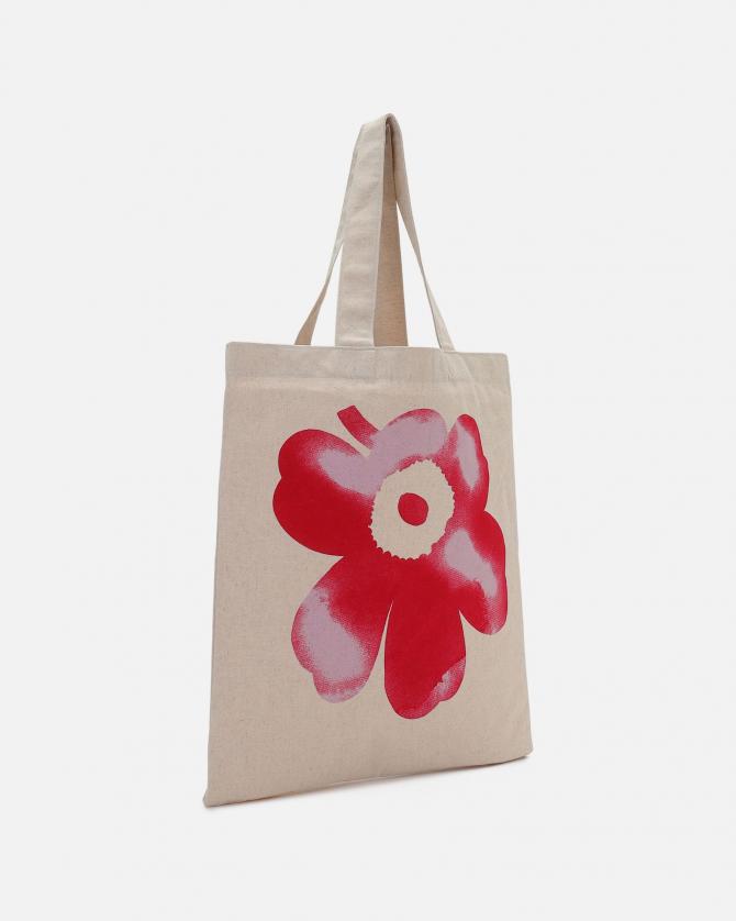 Vankka Akvarelli Unikko Placement トートバッグ