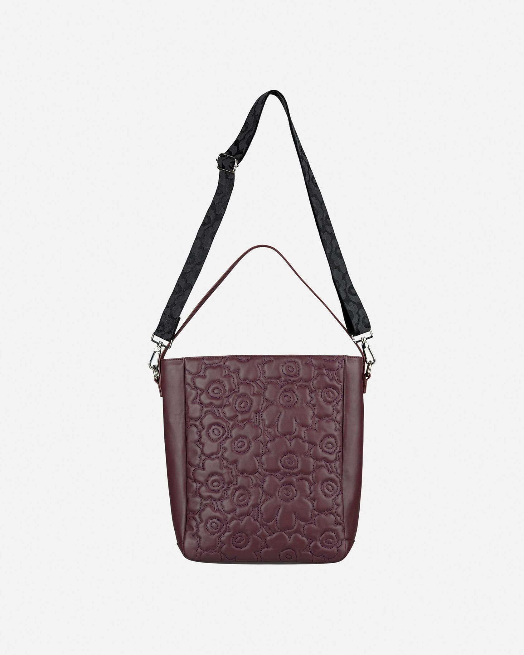 marimekko ショルダーバッグ Gratha 黒 一部店舗・オンラインストア限定】Gratha Tote Unikko