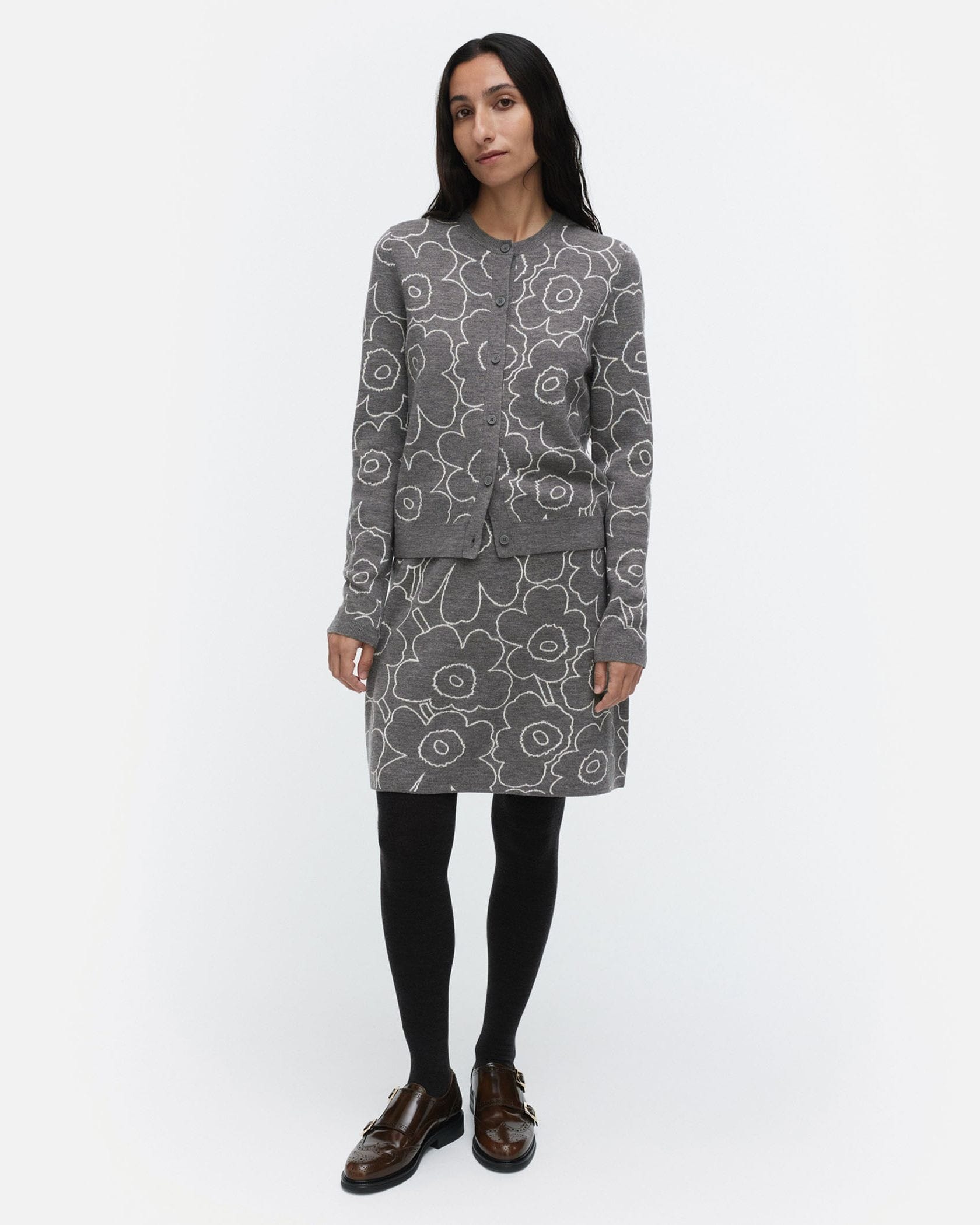 Sh Willat Piirto Unikko ニットワンピース | Maija Isola | Marimekko