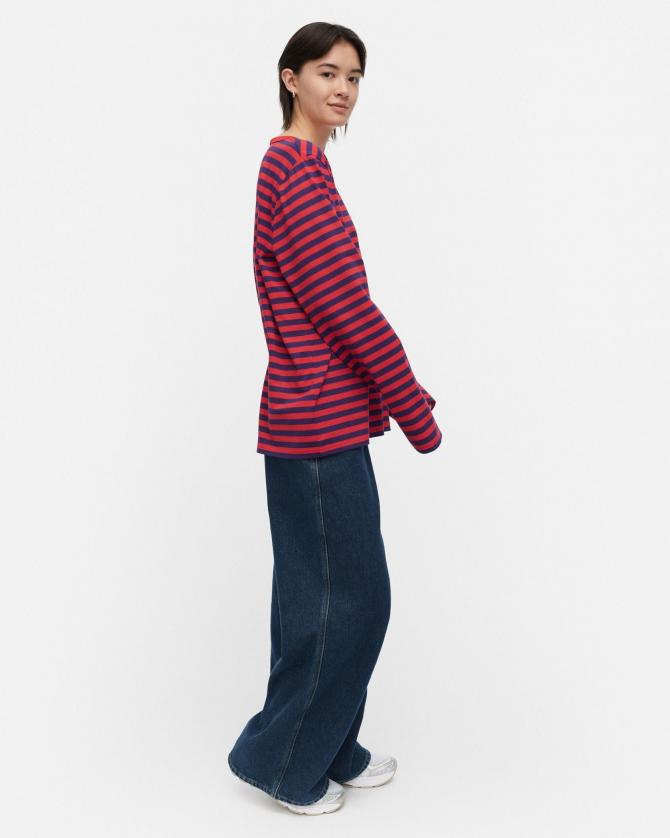 Tasaraita Unisex Unikko カットソー Tasaraita Unisex Unikko カットソー