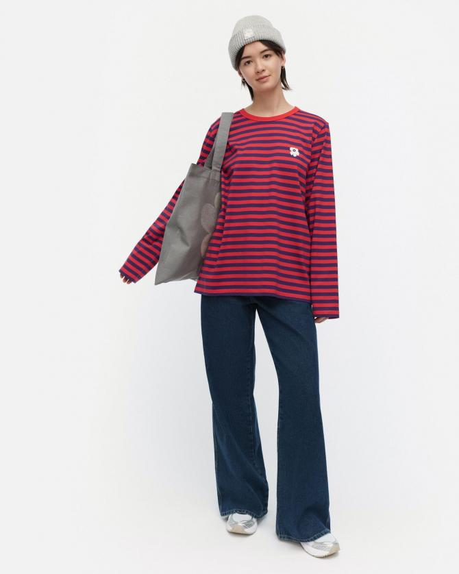 Tasaraita Unisex Unikko カットソー Tasaraita Unisex Unikko カットソー