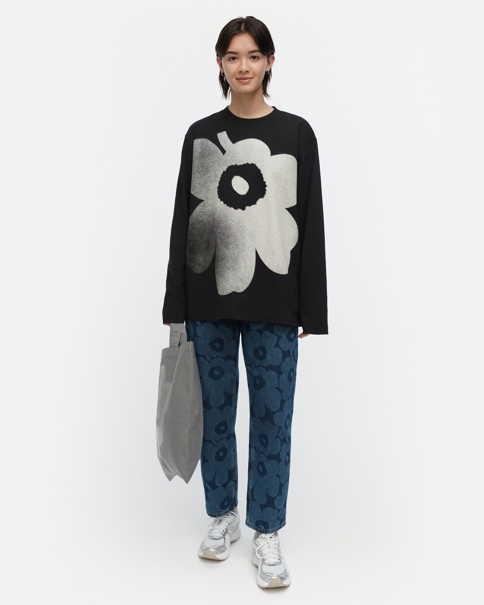 Biitti Unikko Placement カットソー | Maija Isola | Marimekko