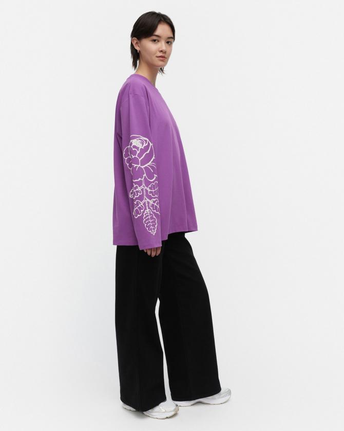 Oksat Vihkiruusu Placement カットソー