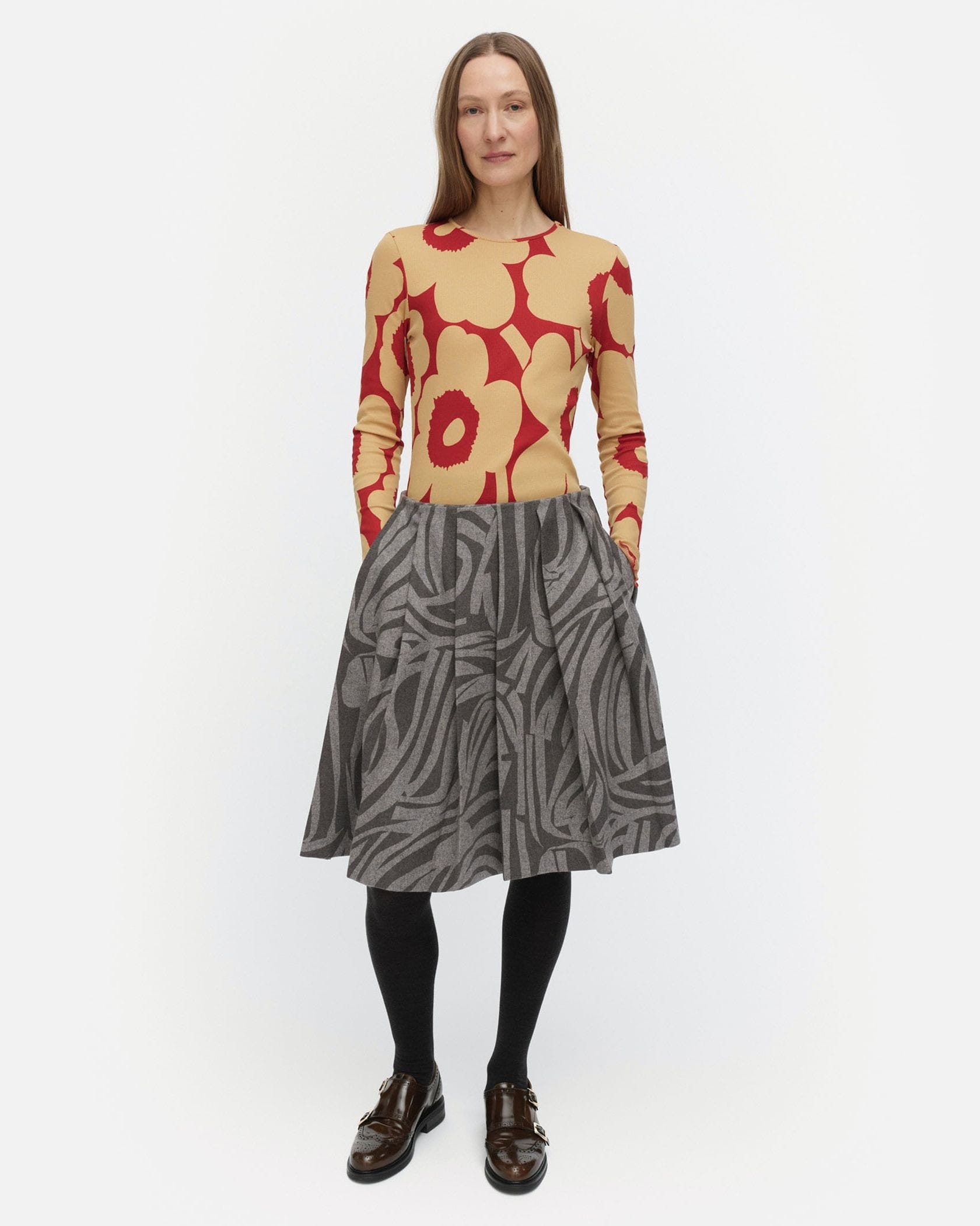 マリメッコ　スカート Piiru Piirto Unikko スカート | Maija Isola | Marimekko