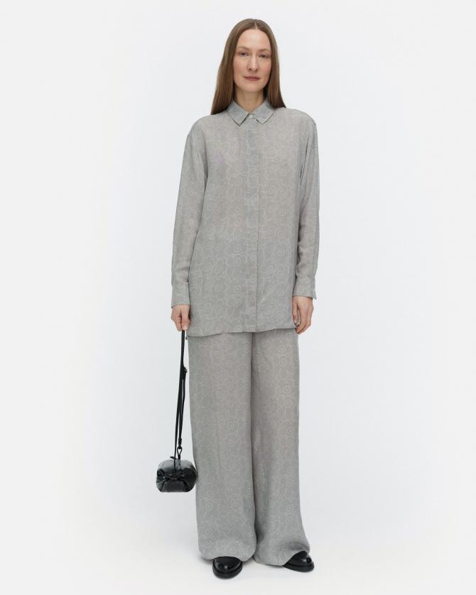 marimekko Tori パンツ Sサイズ marimekko（マリメッコ）の「Unikko / Solja cupro-viscose