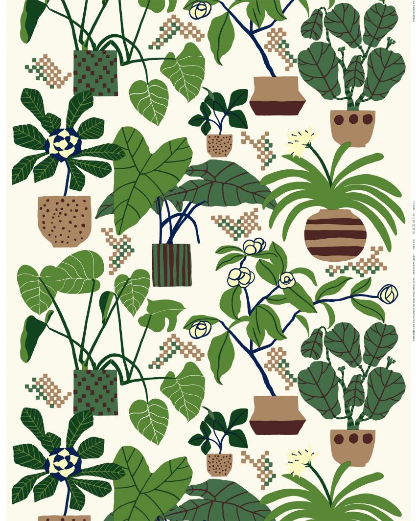 オフホワイト×グリーン×ブラウン