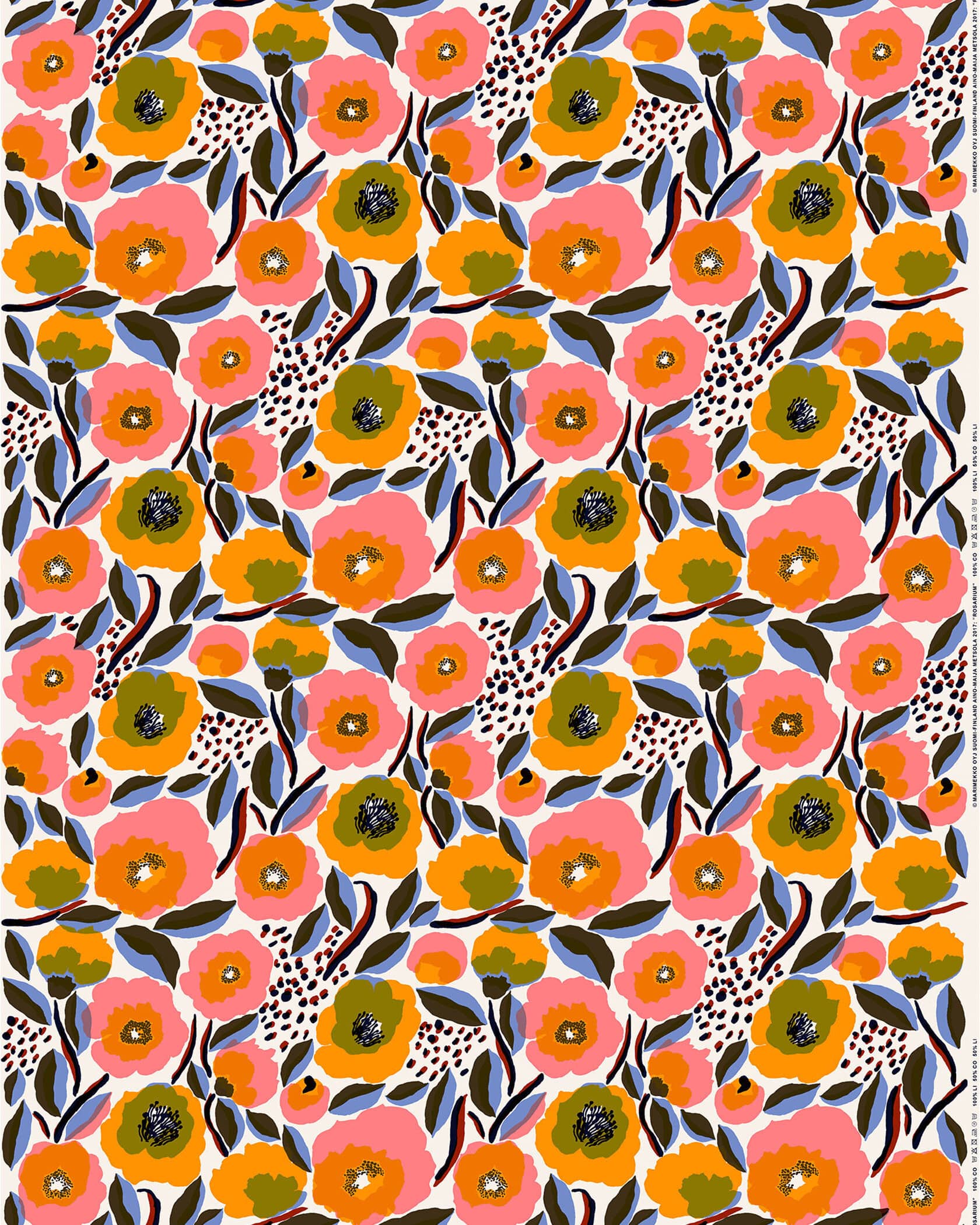 Rosarium コットンファブリック