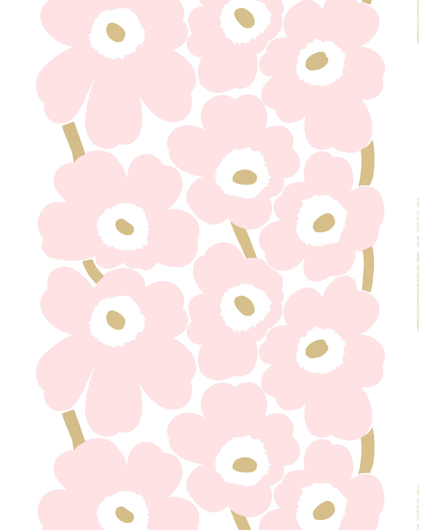 Unikko Metal HW コットンサテンファブリック | コットン