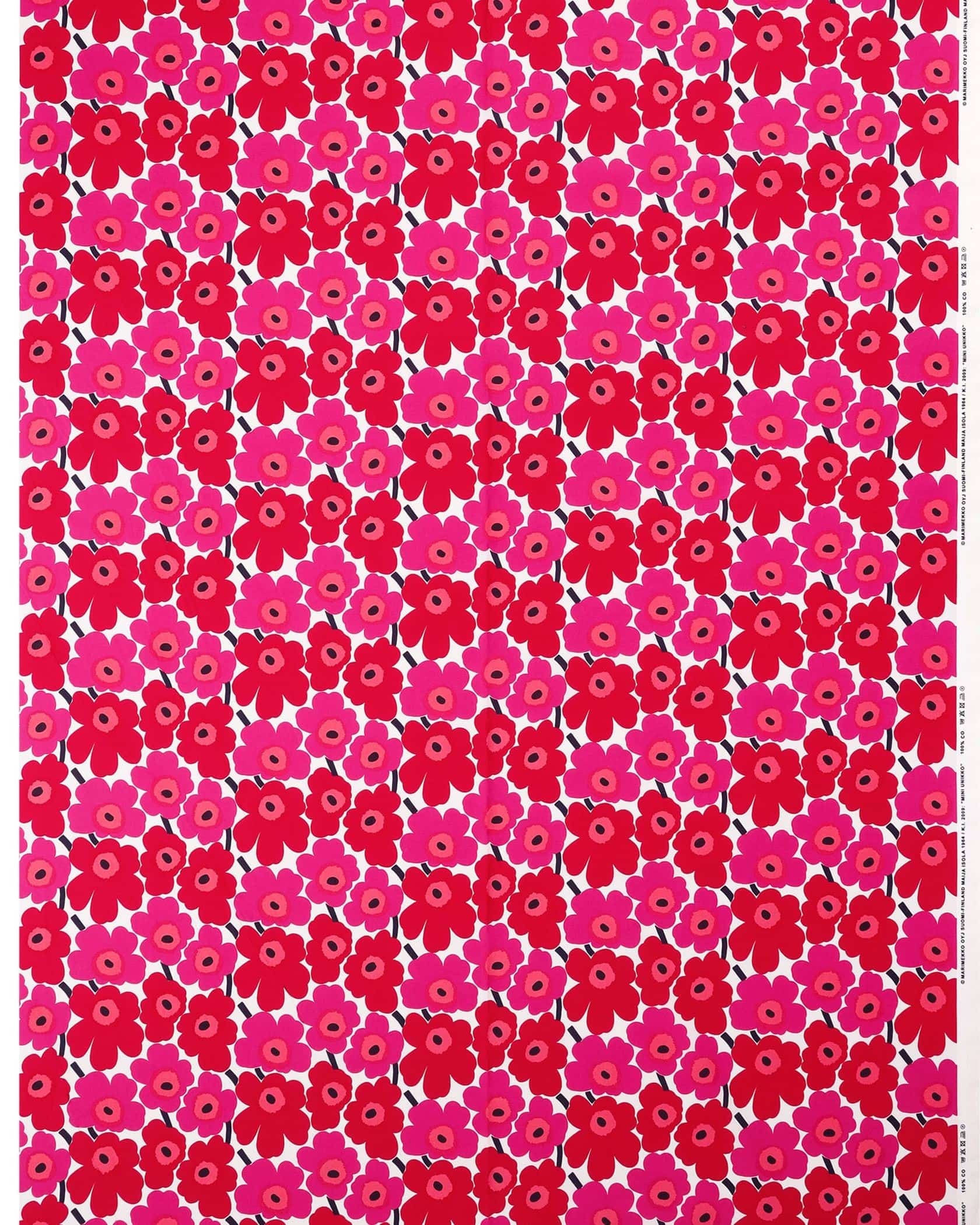 Mini Unikko コットンファブリック