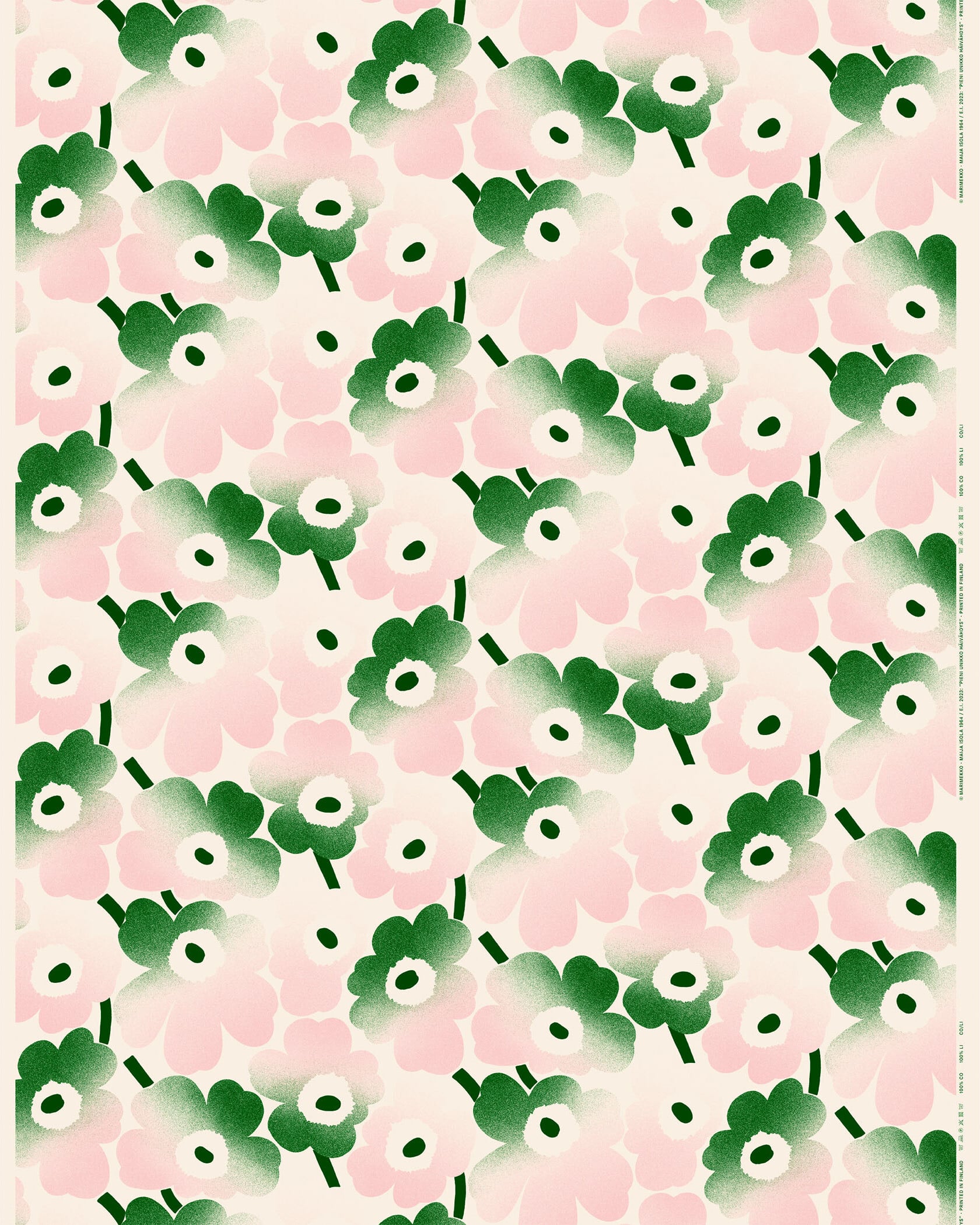 Pieni Unikko Haivahdys コットンファブリック