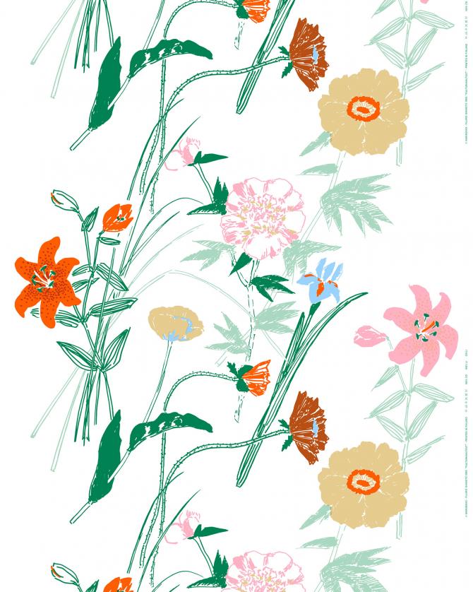 Puutarhakutsut コットンファブリック