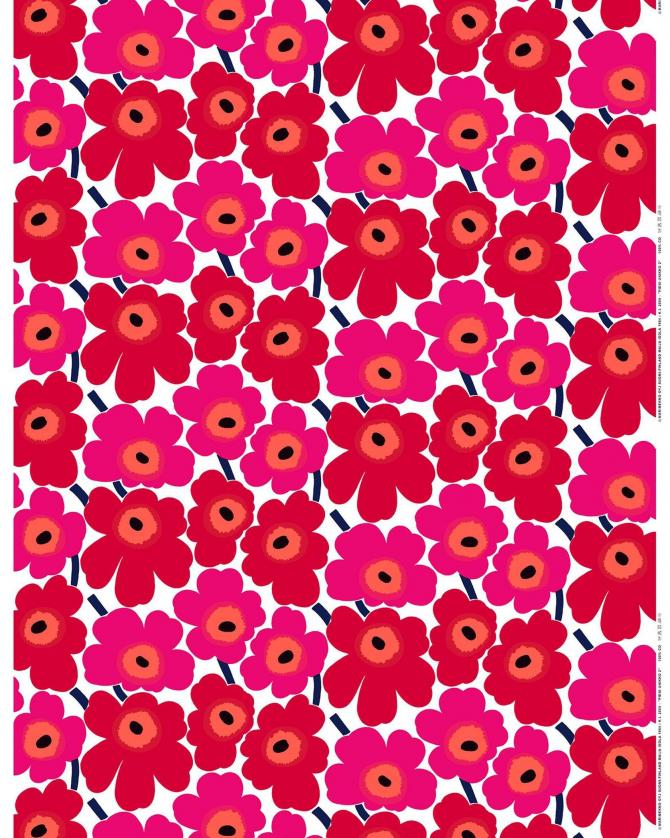 Pieni Unikko 2 コットンファブリック