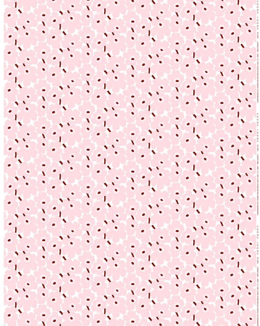 ホワイト×ピンク×栗色