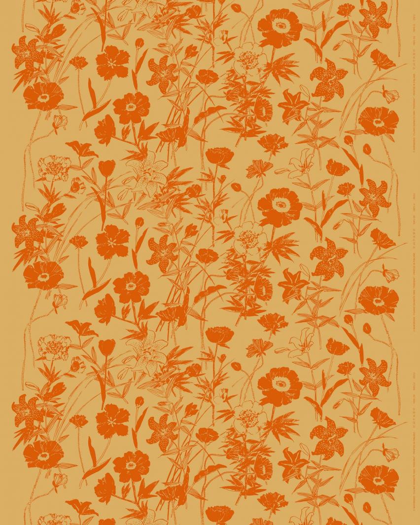 キャラメル×バーントオレンジ